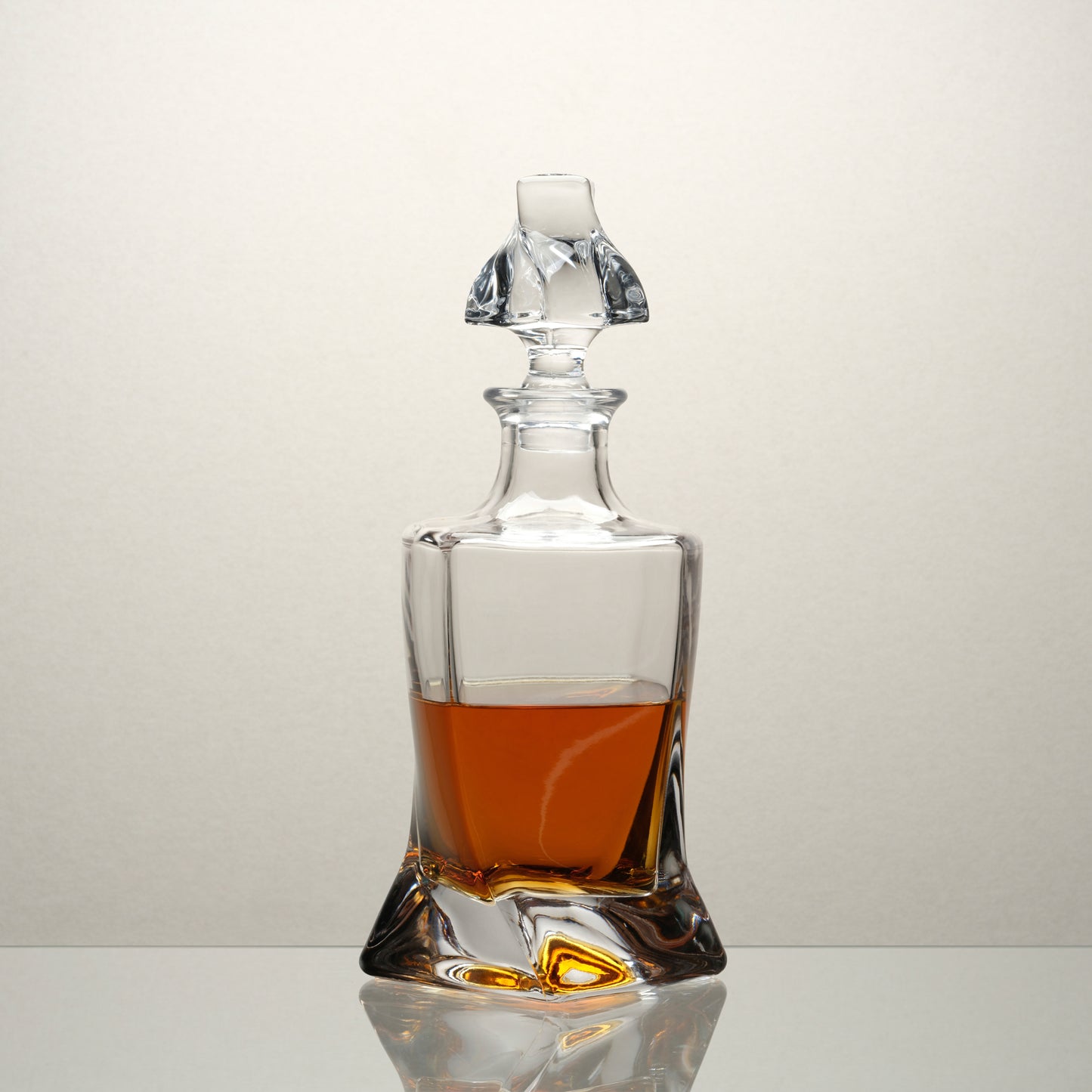 M&B Helix Crystal Whisky Decanter