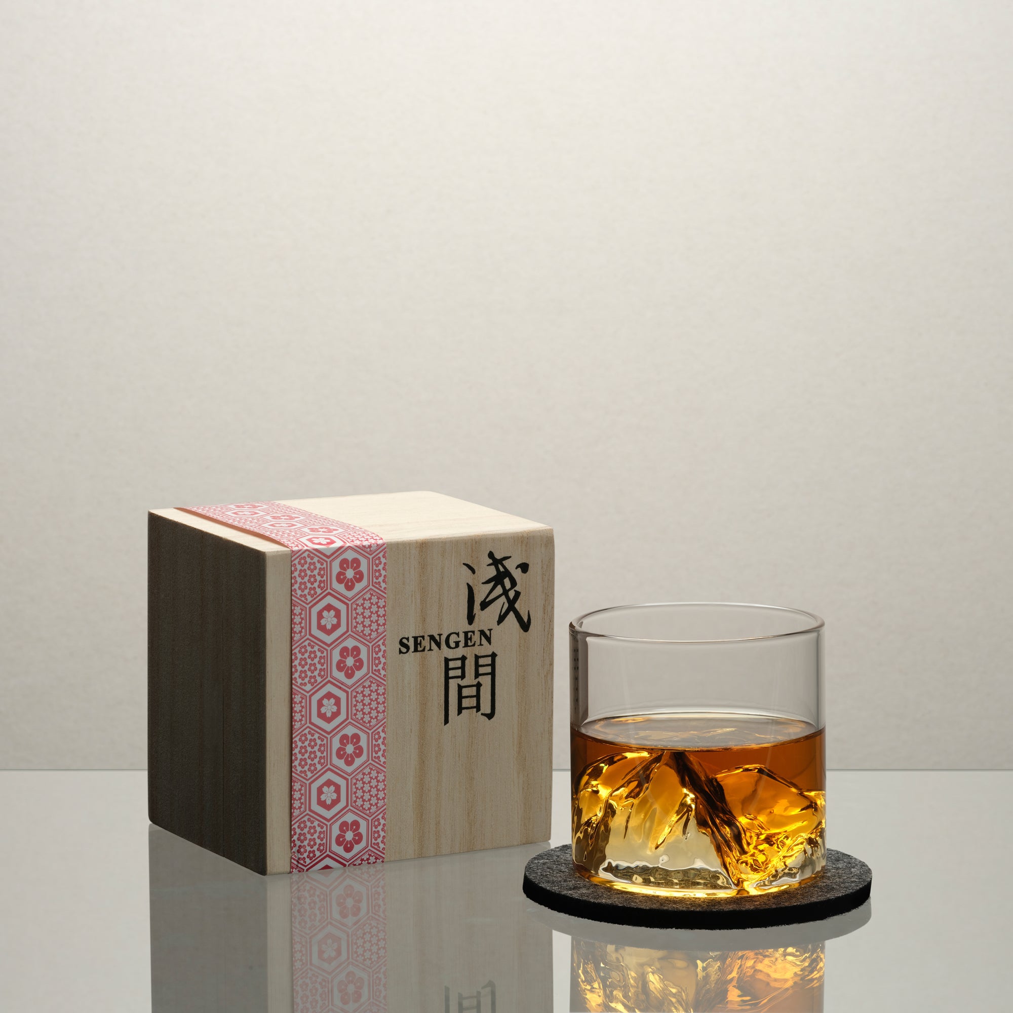 Asama Japanese Whisky Glass - Premium Handmade Whiskey Glass