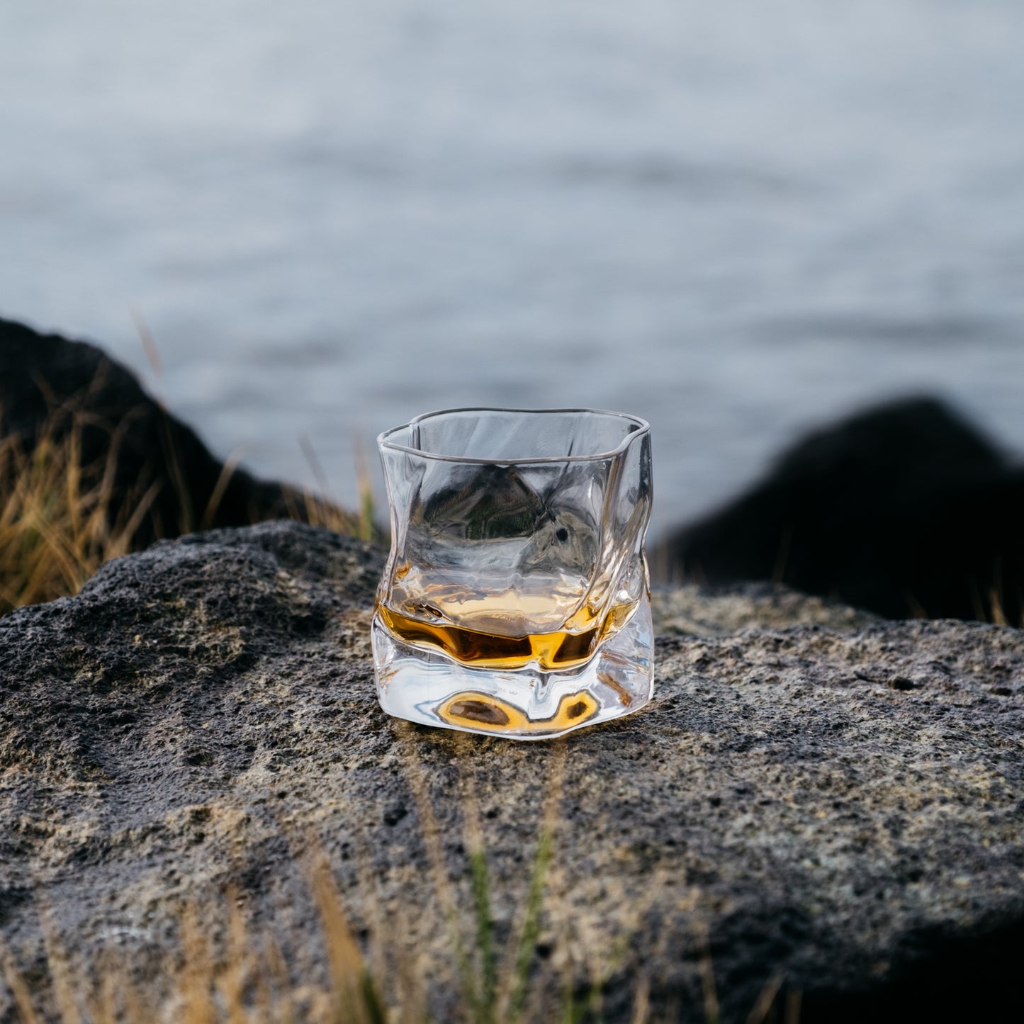 M&B Whisky Wave Glass Set