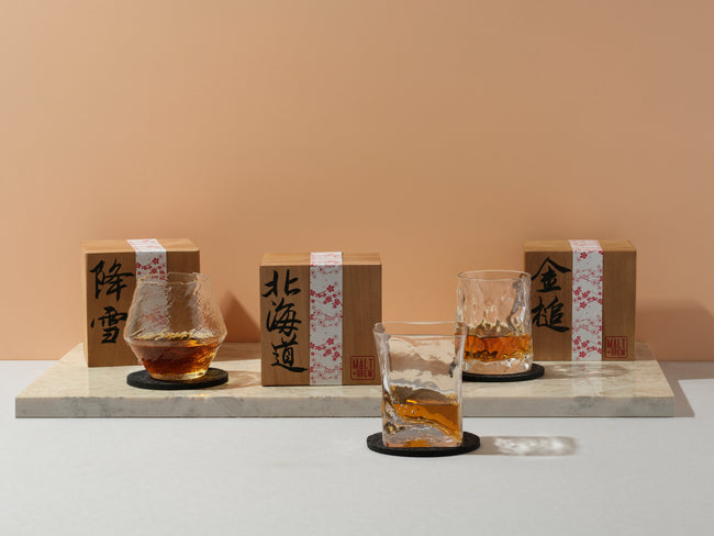 Whisky glasses