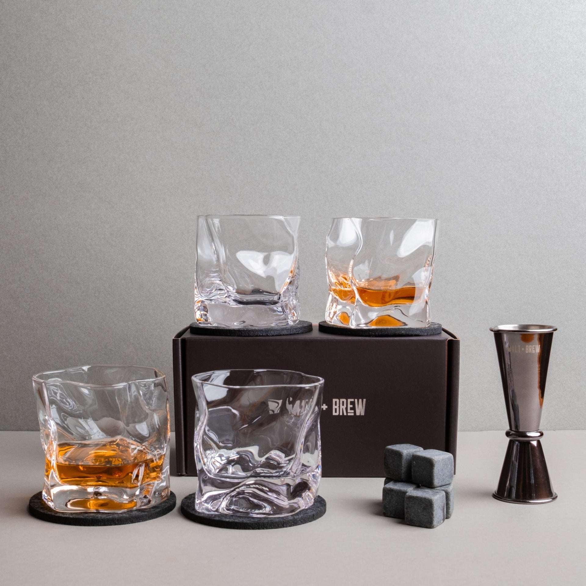 Malt and Brew Whisky Glass Set