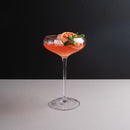 Clementine coupe cocktail glasses