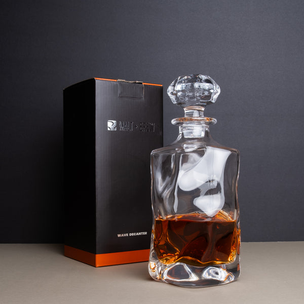 M&B Whisky Wave Decanter