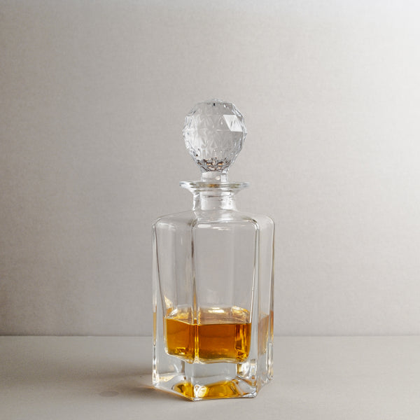 M&B Rye Crystal Whisky Decanter