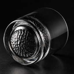 M&B Hampton Golf Ball Whisky Glass Set